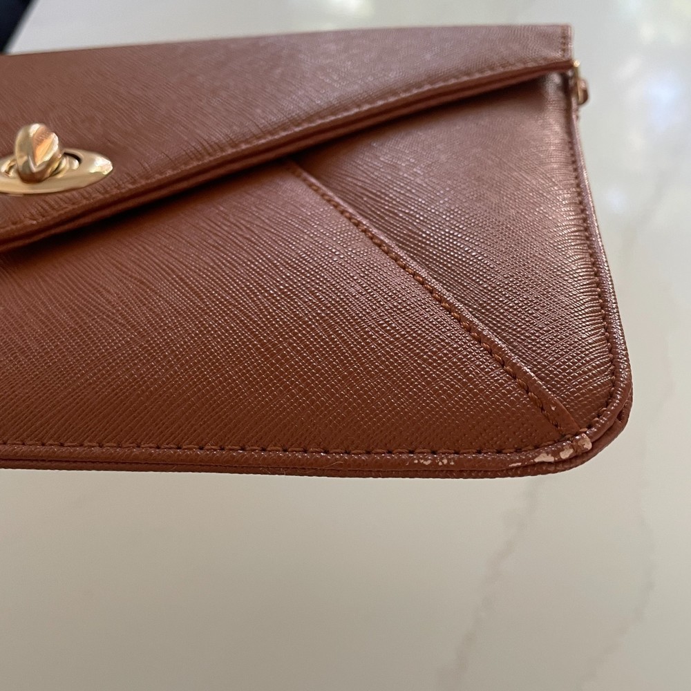 Prive By Sorial Women's Vegan Leather Envelope Clutch Wallet Purse - Picture 6 of 12